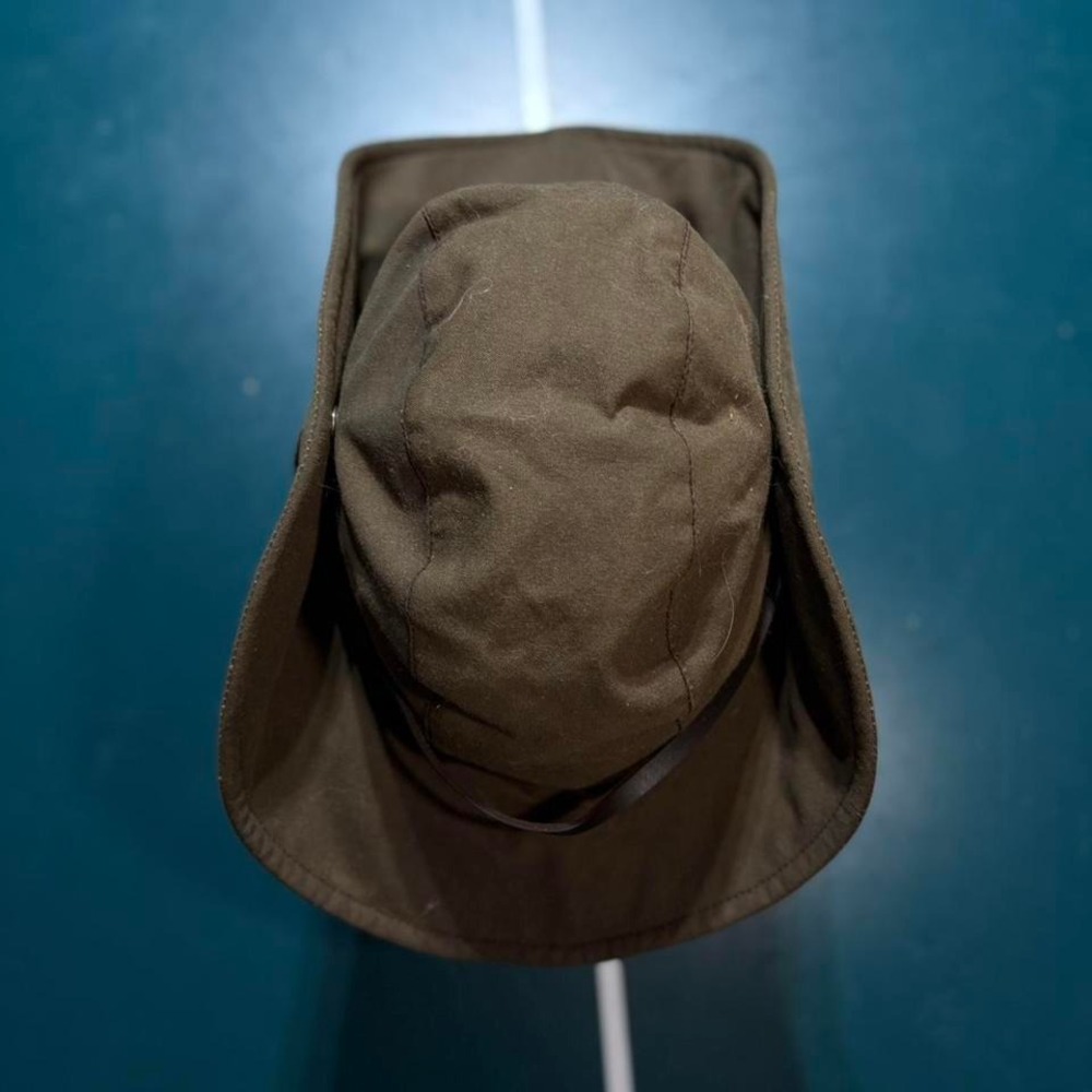 The Australian Outback Collection Oilskin Tin Cloth Waxed Bush Hat Safari Small - Picture 4 of 8